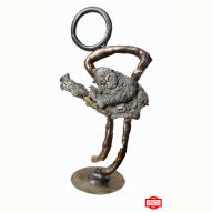 GUITARISTE – bronze – 13x22x4cm
										